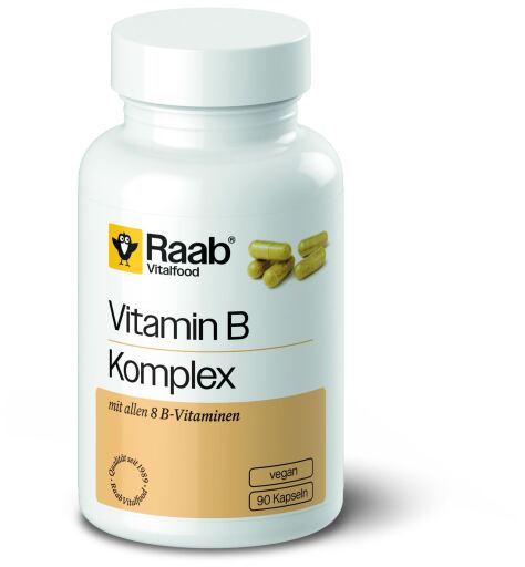 Comprimidos de vitamina B 460 mg 90 cápsulas veganas