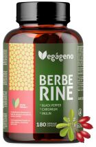 Berberine Hcl com Cromo Inulina Pimenta Preta 180 Cápsulas