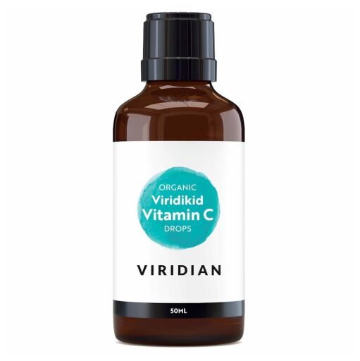 Gotas de vitamina C orgânicas Viridikid 50 ml