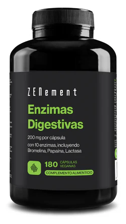 Enzimas Digestivas Cápsulas 180 V