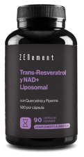 Trans-Resveratrol Nad+ Liposomal 90 Cápsulas