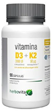 Vitamina D3+K2 90 Cap