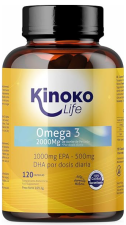 Ômega 3 2000 Mg EPA 1000 mg/DHA 500 mg Óleo de Peixe 120 Cápsulas