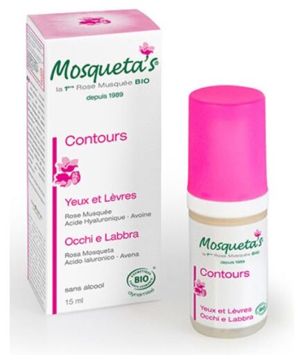 Creme Contorno de Olhos e Lábios Rosa Mosqueta 15 ml