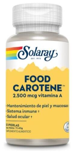 Alimentos Caroteno 2500 mcg 30 Cápsulas