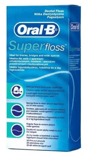 Fio dental Super Floss 50 unidades