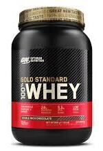 Em 100% Whey Gold Standard Chocolate Laranja 900 gr